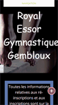 Mobile Screenshot of gymnastique.be